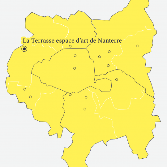 Carte "La Terrasse espace d'art de Nanterre"